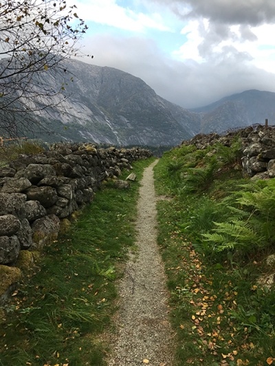 Path in near Norway's Eidfjord