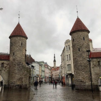 City gates, Tallinn, Estonia